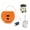Orange, variant on 1.5 Watt Mini Aquarium Air Pump,Nano Quiet Aquarium Air Pump,Portable Mini Oxygen Aerator Kit with AirStone Tubing & Storage Bag,for 1 to 15 Gallon Betta Tank, Fish Bowl, Desk Small Tank