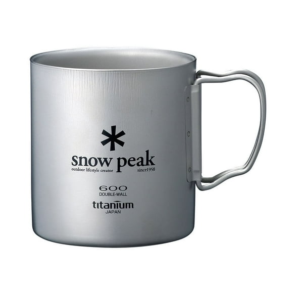 Snow Peak Double Paroi 600 Tasses Taille Unique