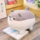 thumbnail image 2 of 40/50cm Cute Fat Shiba Inu Dog Plush Toy Stuffed Soft Kawaii Corgi Chai Dog Cartoon Pillow Lovely Gift for Kids Baby Children zhangyuxiang LED, 2 of 2