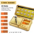 thumbnail image 3 of Digital Pocket Scale, Jewelry Scale 200g 0.01g, Mini High Precision Scale with LCD/Tare, 6 Modes Jewelry Scale, Electronic Smart Scale for Jewelry,Diamond, Arrows and Powders, 3 of 9