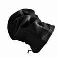 thumbnail image 5 of Riousery Adjustable Fleece Neck Gaiter Warmer Reflective Safety Face Cover Winter Outdoor Sport Scarf for Skiing Cycling Running 9.8 in / 25 cm Black, 5 of 9