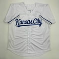 thumbnail image 4 of Autographed/Signed George Brett Kansas City White Baseball Jersey JSA COA, 4 of 4
