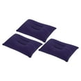 thumbnail image 1 of Uxcell Oreiller Gonflable, Oreiller de Voyage Ultraléger pour Camping Randonnée, Violet Foncé 3 Pack, 1 of 6