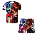 thumbnail image 1 of Moda niño niña cinco noches en Freddy conjuntos de ropa bebé niños niñas juego terrorista camisetas pantalones cortos 2 uds traje traje Outfits3T Gao Jinjia LED, 1 of 2