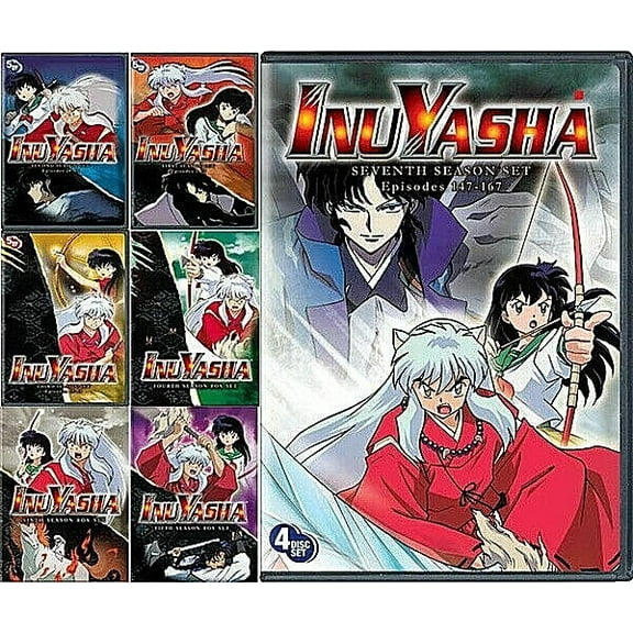 Inuyasha: Complete Series Seasons 1-7 DVD