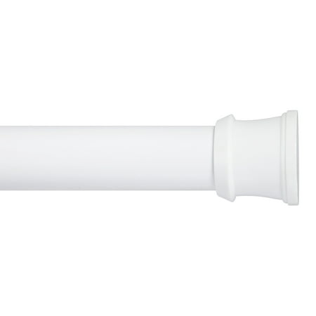 Kenney Twist & Fit™ No Tools Tension Shower Curtain Rod, 42-72", White