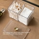 thumbnail image 2 of Matsuzay Bolsa de maquillaje Estuche de almacenamiento Cajas de cosméticos Mano de obra fina Hisopo de algodón Accesorios para el hogar Tapa de Almacenamiento y organización del hogar Grande Matsuzay HA080038-01, 2 of 6