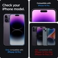 thumbnail image 4 of Protector de pantalla Spigen Glastr EZ FIT para iPhone 14 Pro 2, paquete, 4 of 9