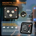 thumbnail image 5 of Nilight 12LED Magnetic Wireless Trailer Lights 2PCS Rechargeable Portable Hazard Beacon Warning Light Blue Light for Trucks Trailers Vehicles Cars Bus Surface Mount, 5 of 7