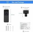 thumbnail image 5 of Replacement Remote for Westinghouse Ceiling Fan Remote 7787900 7788200, 4-Speed Dimming Fan Remote Control with Backlit Buttons,Easy to Set with Mount Holder-Remote only, 5 of 7