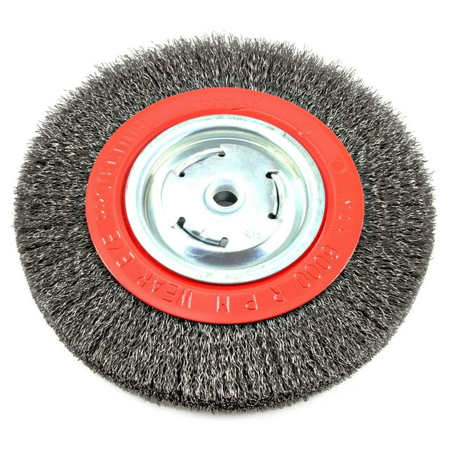 Cepillo de alambre para mesa Forney 72762, 20 cm de grosor, 3,5 mm