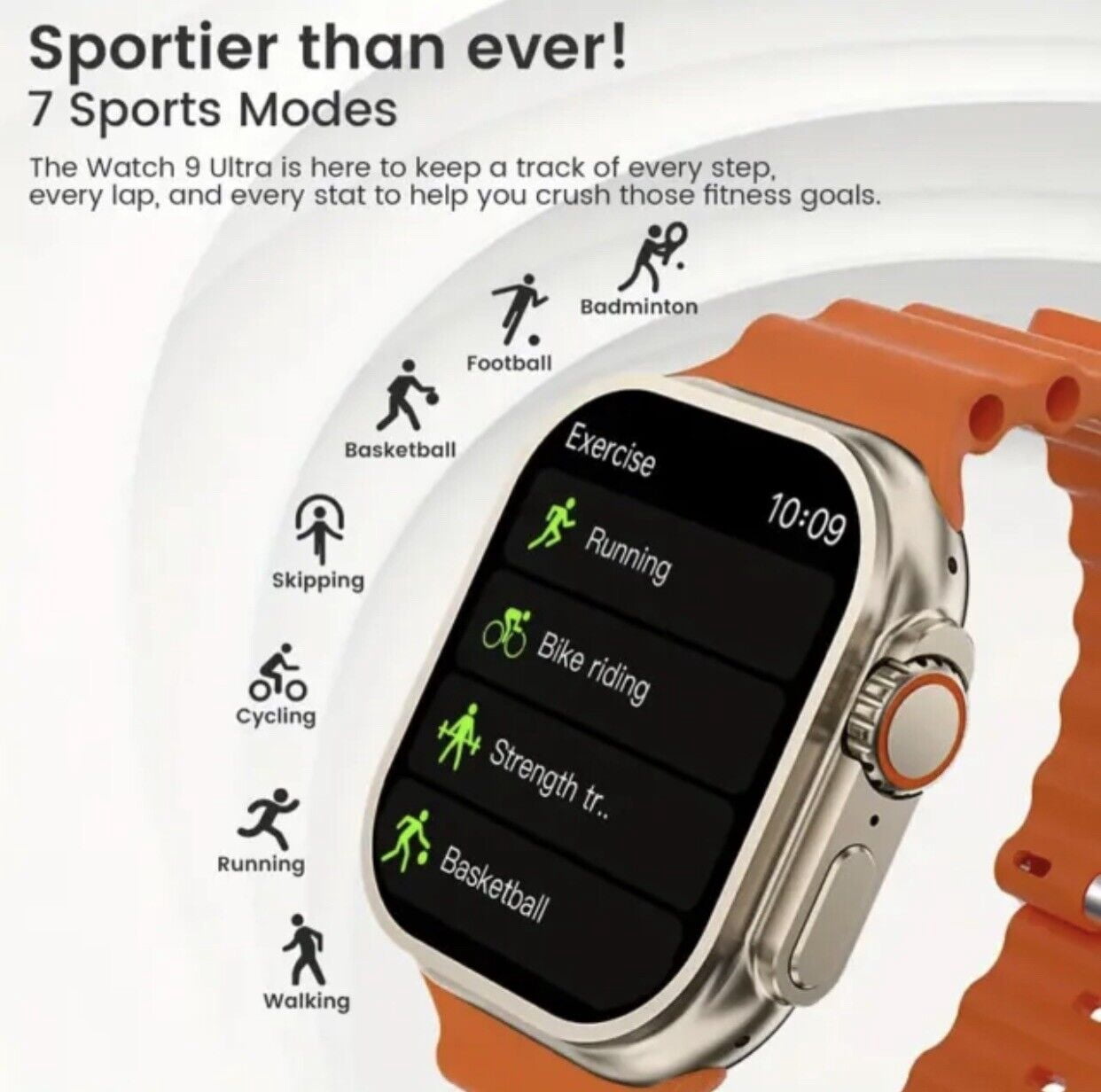 2026 Sports Men and Women's Smart Watch Bluetooth SmartWatch For Apple iPhone iOS and Android