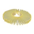 thumbnail image 2 of yuksok Clown Collar Pleated Ruffle Neck Collar for Medieval Elizabethan Renaissance Yellow, 2 of 9