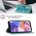 thumbnail image 4 of Compatible with Samsung Galaxy A23 5G/ 4G Classic Embossed PU Leather Case with Card Holder Shockproof Cover, 4 of 5