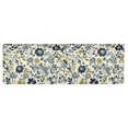 thumbnail image 6 of Yayeee Kitchen Valance Rod Pocket 54" x 18" Living Room Window Curtain, Light Floral, 6 of 6