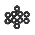 thumbnail image 1 of 10 Uds soporte de platillo almohadilla de arandela de fieltro reemplazo redondo negro suave, 1 of 7