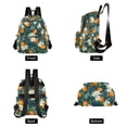thumbnail image 4 of FORMRS Mini Backpack Purse for Women Quilted Travel Daypack Casual Shoulder Bag, Orange Fruit, 4 of 7
