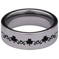 thumbnail image 4 of Good Luck Tungsten Carbide Ring, 4 of 9