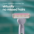 thumbnail image 2 of Gillette Venus Simply 3 Colors Disposable Female Razors, Pink, 8 Count, 2 of 8