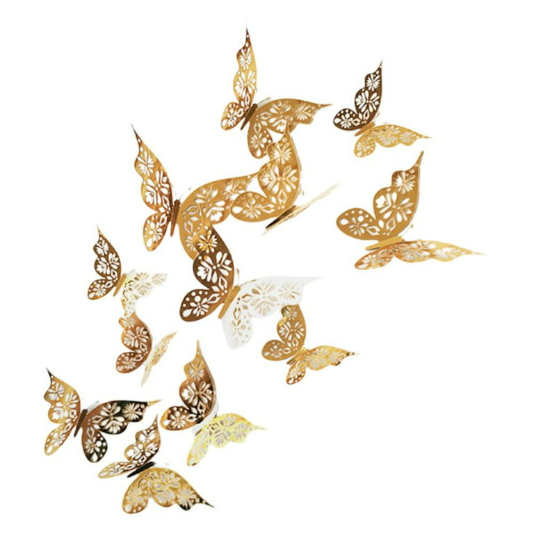 3D Butterfly Mirror 3d Butterfly Wall Decals Removable DIY Art Decals For  Home, Party, Wedding Decorations From Wenjingcomeon, $0.64