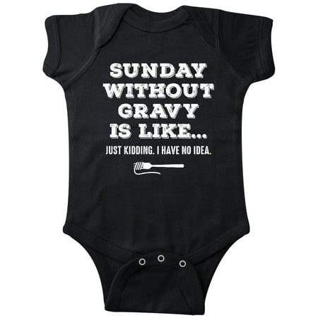 

Inktastic Sunday Without Gravy Gift Baby Boy or Baby Girl Bodysuit