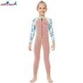 thumbnail image 4 of Niños con traje de baño de una pieza traje de baño Sun a prueba de snorkeling conjunto de neopreno ropa de nylon traje de baño con cremallera traje de baño Flamingo regalos para mujeres XL sidaley OD003311-04, 4 of 7