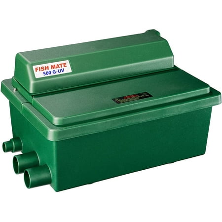 UPC: 0035368092268 | Fish Mate Gravity UV & Bio Pond Filter 8 Watts – 250 GPH (125 – 500 Gallons)