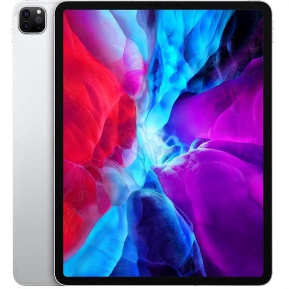 Pre-Owned Apple, iPad Pro, Tablet Computers, 12.9-inch Wi-Fi+Cellular, (4th Gen), 128 GB Silver