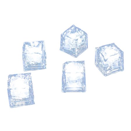 

Coopserbil Party Decorative LED Ice Cubes Light MultiColor Liquid Sensor Bar Party 5pc
