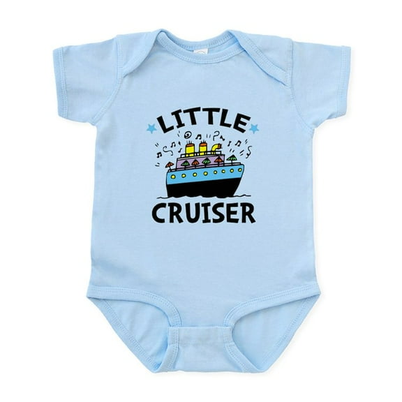 CafePress - Little Cruiser Infant Bodysuit - Baby Light Bodysuit, Size Newborn - 24 Months