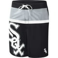 thumbnail image 2 of Men's G-III Sports by Carl Banks Black Chicago White Sox Sea Wind Swim Shorts, 2 of 3