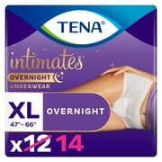 Tena Intimates Overnight Underwear Xlarge, Bonus Pack, 14 Count