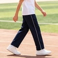 thumbnail image 5 of Plebaso Boys Girls Jogger Sweatpants High Elastic Waist Athletic Trousers Cotton Everyday Wear Pants with Pockets, 5 of 7