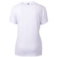 thumbnail image 3 of Women's Cutter & Buck  White El Paso Chihuahuas Forge DryTec Heathered Stretch Blade Top, 3 of 3