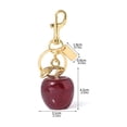 thumbnail image 6 of tegongse Fashion Cherry Hanging Charm Multifuntional Apples Bag Ornament Party Jewelry Keychain Present for Friend Fashion Lover, 6 of 9