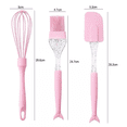 thumbnail image 4 of Set Reposteria Miserable Brocha Globo Utensilios Cocina, Colores Surtidos, 4 of 4