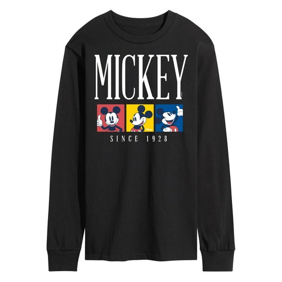 Mickey & Friends - Mickey Color Blocks - Men's Long Sleeve T-Shirt