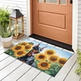 thumbnail image 3 of Doberman Pinscher Hello Summer Sunshine Sunflowers Spring Retro Vintage Doormat Doberman Dog Lover Gifts Indoor Outdoor Welcome Mat - 00008, 3 of 5