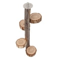 thumbnail image 3 of Soporte de plataforma colgante para loros, juguete de seguridad duradero para troncos, plataforma para pájaros, juguete para entretenimiento, 3 of 5
