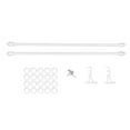 thumbnail image 2 of Miniature Curtain Rods, Versatile Alloy 1/12 Scaled Dollhouse Double Curtain Rod  For Window, 2 of 8