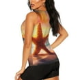 thumbnail image 3 of Haiem Starfish Sunset Sea Beach Printed Women's Workout Tank Top, Quick-Dry Sleeveless Gym Shirt, Breathable Lightweight Athletic Top for Running, Yoga, and Casual Wear-Medium, 3 of 7