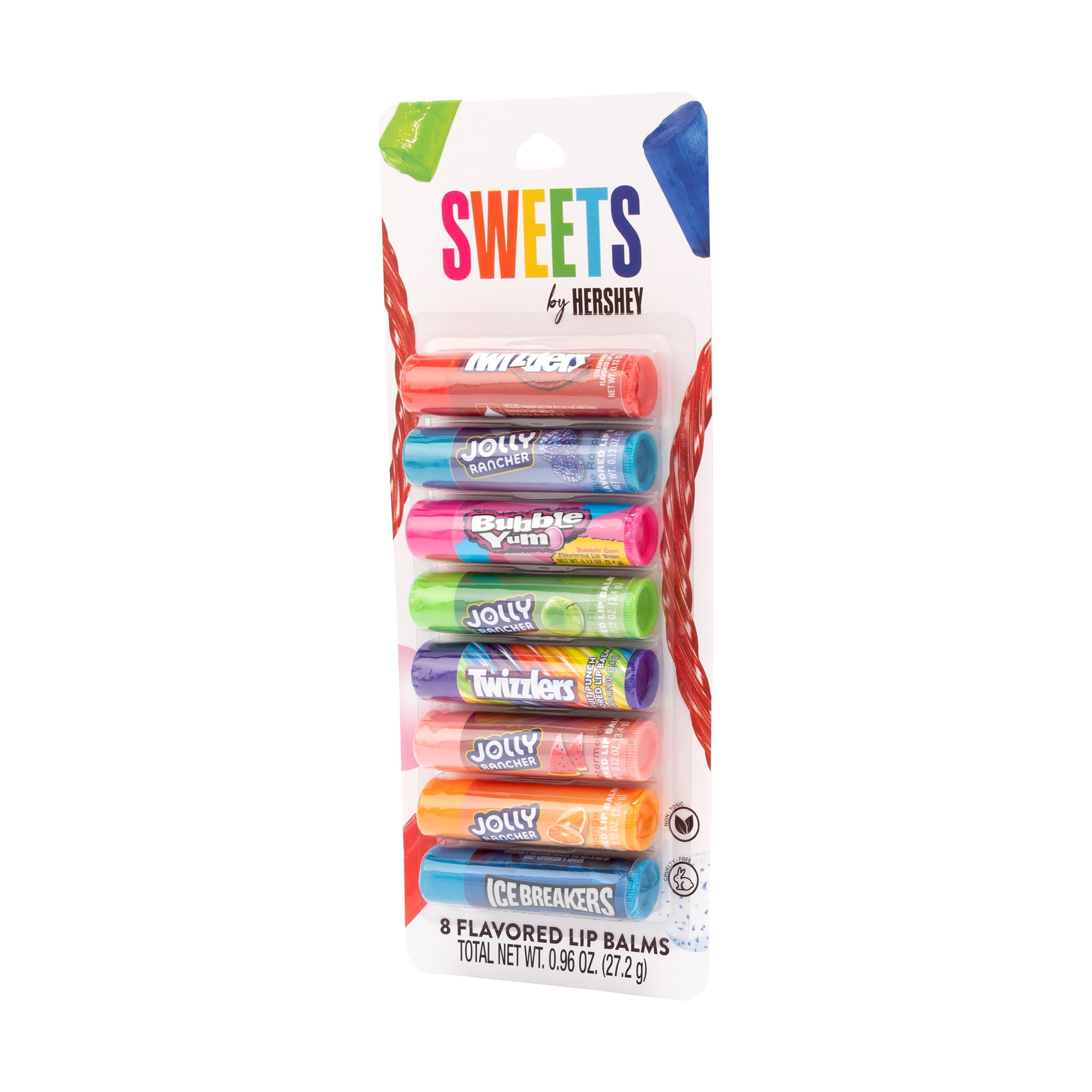 Hershey Sweets Lip Balm, 8 Pack, Multiple Flavors