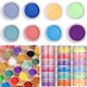 thumbnail image 2 of Juego de 6 colores de pigmento en polvo, purpurina, lentejuelas, relleno de molde de resina epoxi DIY, pigmento para decoración de uñas, fiesta de navidad, 2 of 4