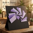thumbnail image 4 of DIY Rotating Photo Album Frame Graduation Wedding Keepsake Scrapbook Memory Display Desktop Flip Photo Holder Anniversary Birthday Party Gift Table Decor Home Office Shelf Memory Organizer Craft Kit, 4 of 7