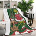 thumbnail image 2 of Flannel Fleece Blanket Super Soft Bed-Throw Blankets Colorful Travel Blanket for Air Conditioner Chair Bed Living Room 60"x80", 2 of 5