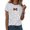 White, variant on Yuhangmm Womens Halloween Shirts Casual Women T Shirts Sleeveless Round Neck Graphic Print Top for Spring Summer Pairing with Pants White M