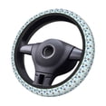 thumbnail image 2 of Cauagu Turtle Print Car Steering Wheel Cover - Universal Car Accessory for Diverse Cars for Steering Wheel with a Diameter of 14.5"-15", 2 of 7