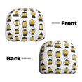 thumbnail image 3 of Headrest Covers for Cars Accessories Interior for Women Men 2Pcs - funny Light Bulb Pattern Head Rest Cover for Car Decorations, Car Headrest Cover for Car Decor Interior, 3 of 8