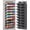 Grey, variant on Over the Door Shoe Organizer, 10-Tier Hanging Shoe Rack with Clear Pockets, Holds 20-30 Pairs, Closet Shoe Storage for Sneakers, Boots, Heels, Dark Grey