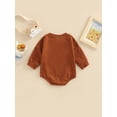 thumbnail image 3 of DcoolMoogl Baby Thanksgiving Outfit Girl Boy Turkey Gobble Romper Onesie Crewneck Sweatshirt Bodysuit Fall Winter Clothes, 3 of 7